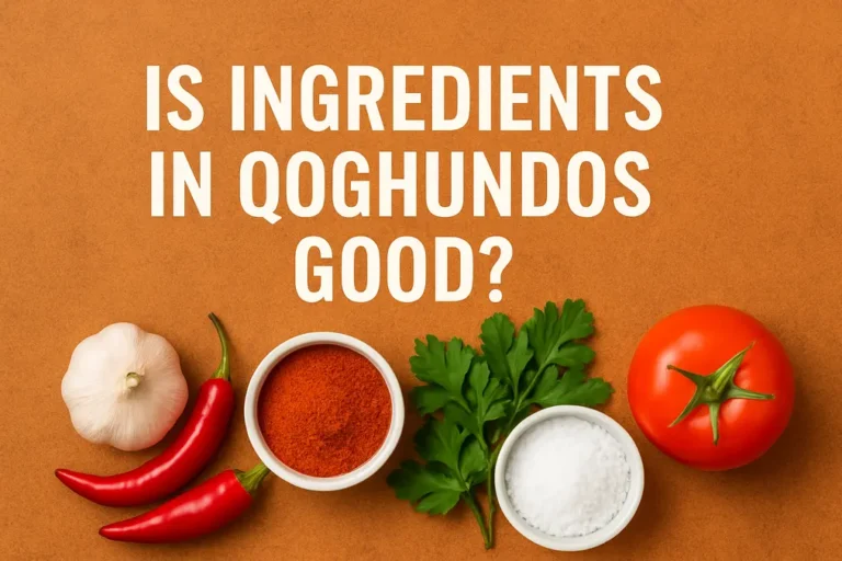 Is Ingredients in Qoghundos Good? Exploring Their Benefits and Effects